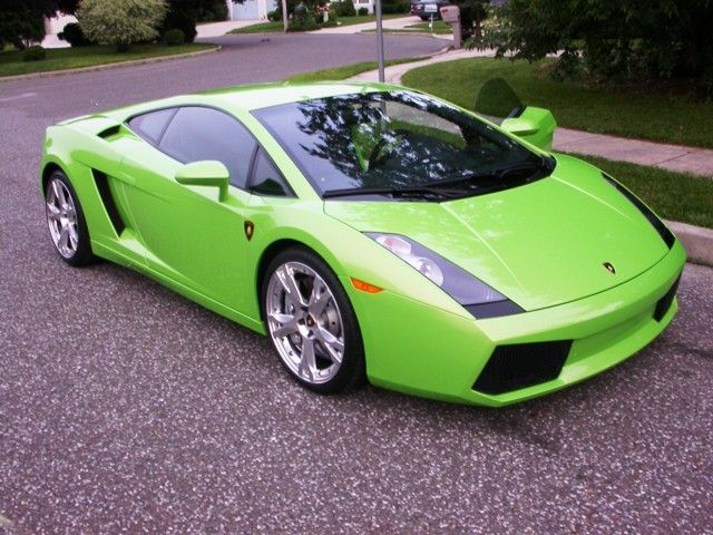 Lime green to me is like the Ithaca Verde from Lamborghini