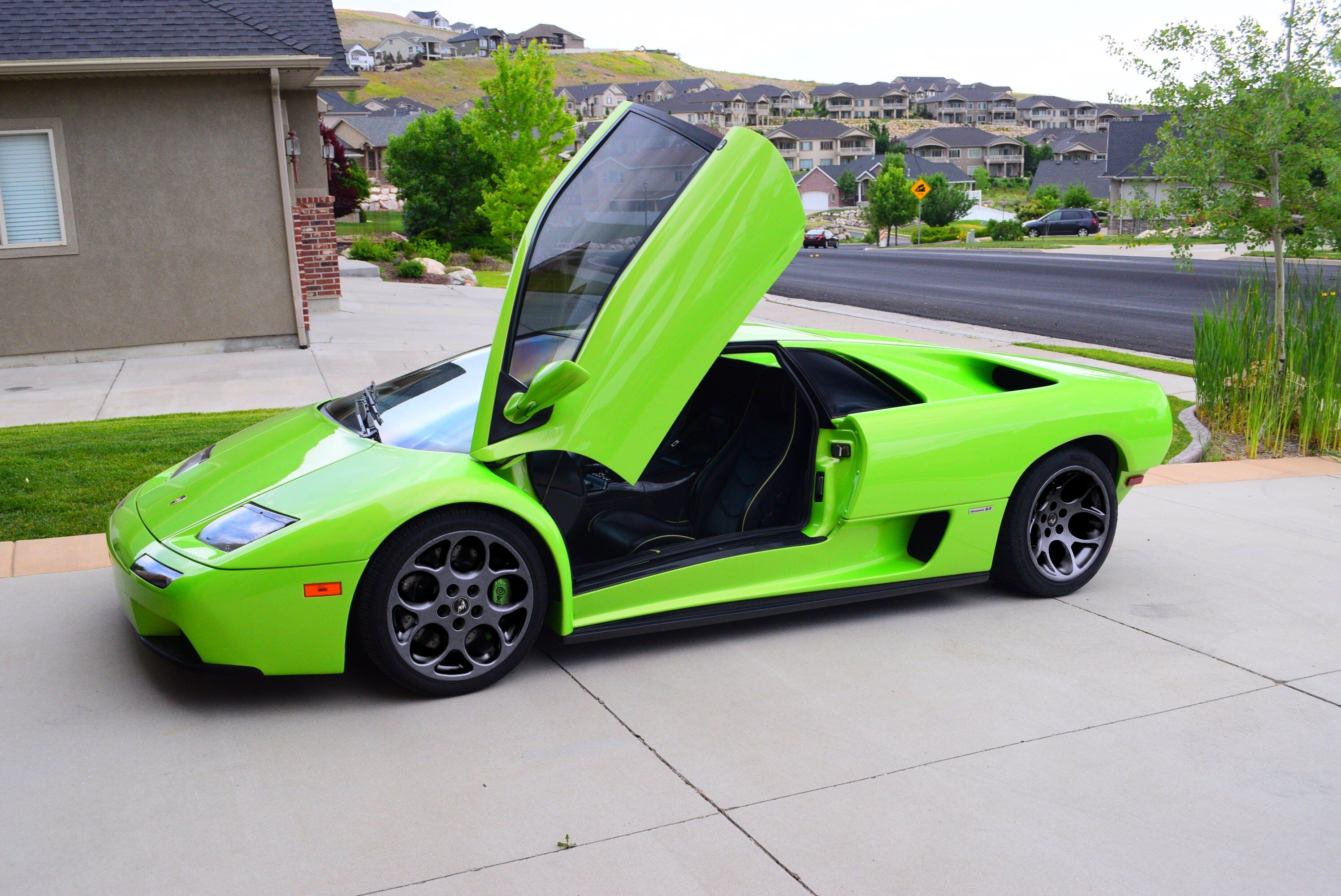 Lamborghini Murcielago SV Green