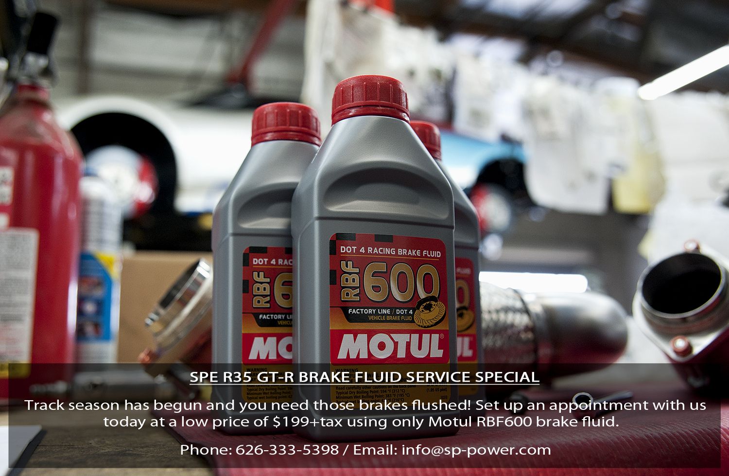 Fluid Specials! Brakes, Oil, Full Fluid Deals! Archived Content