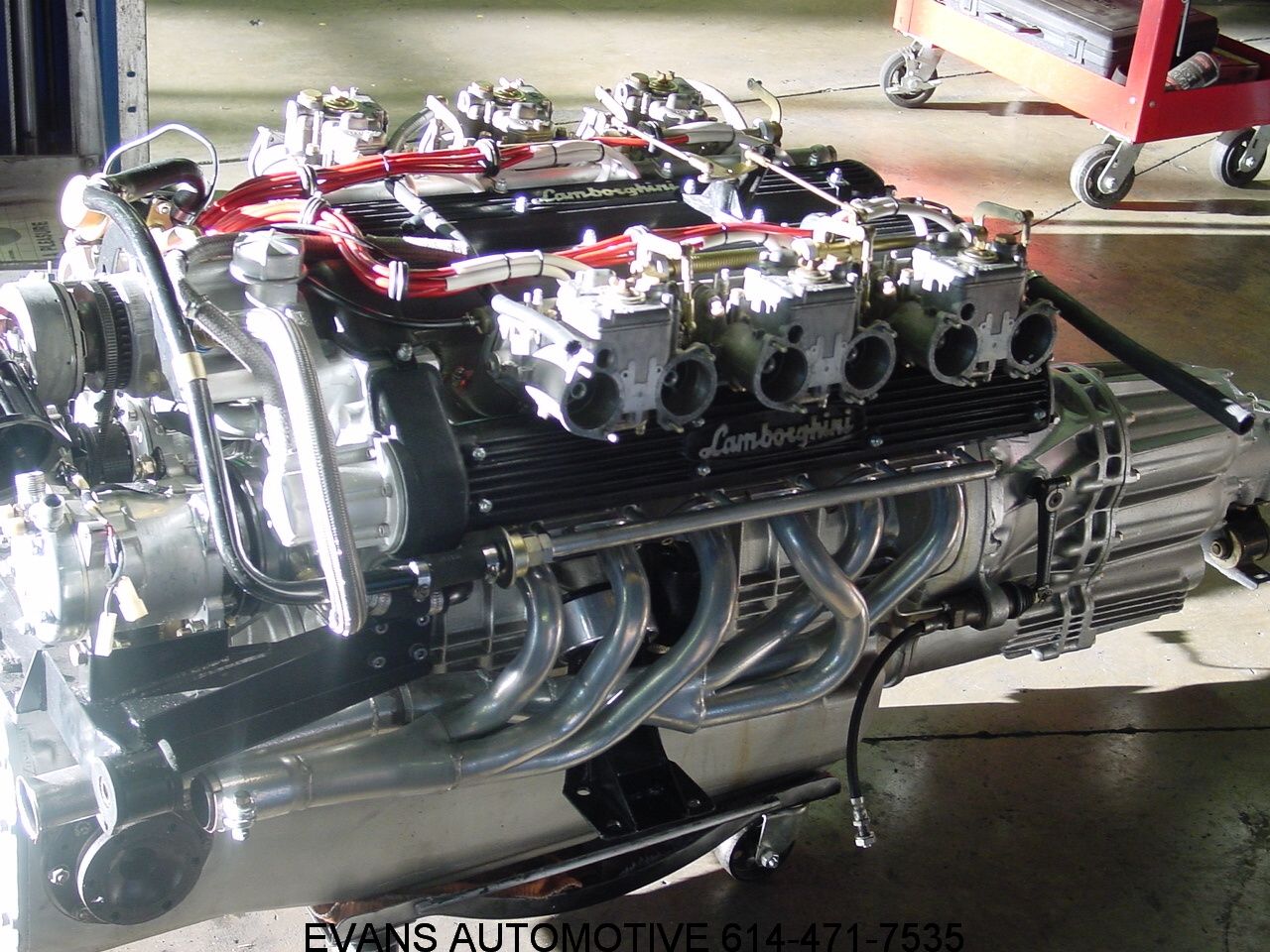 Countach engine rebuild done the right way Archived Content Lambo Power