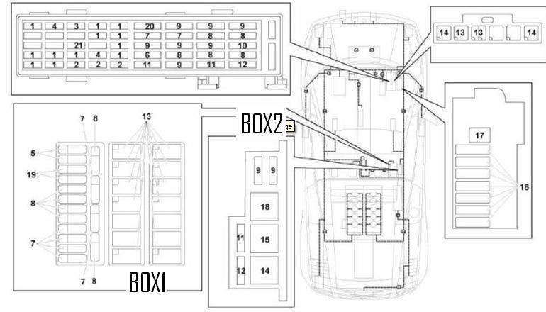 Where can i find the egear relay? - Gallardo - Powered By ... lamborghini gallardo fuse box 
