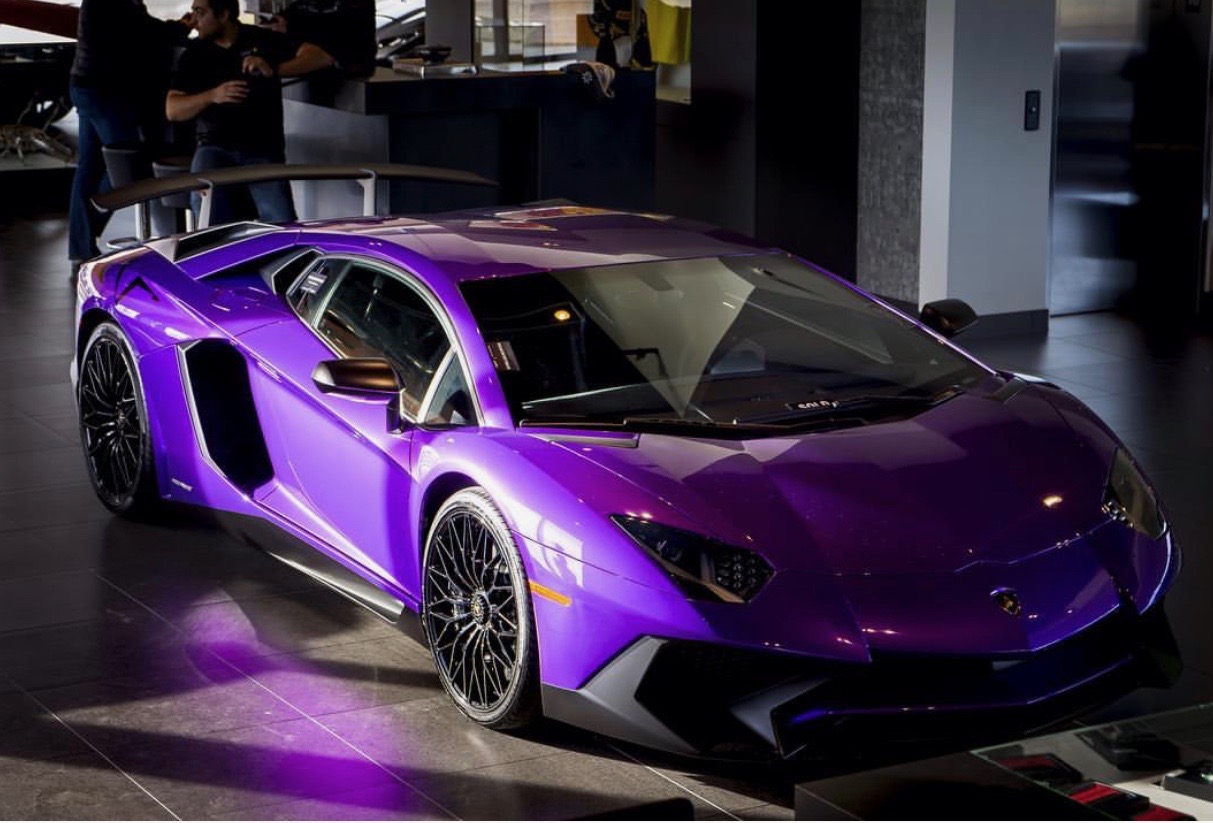 Lamborghini Aventador SVJ С„РёРѕР»РµС‚РѕРІС‹Р№