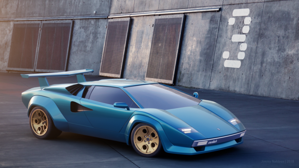 Lamborghini Countach 80s