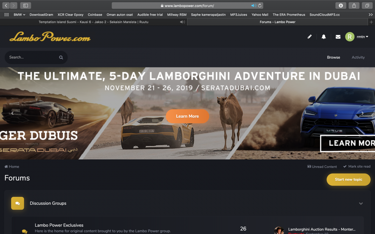 I HATE THE BIG JUMBOTRON ON THE SITE - Off Topic - Lambo Power